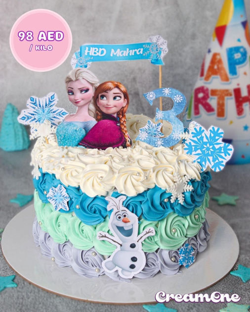Picture of CAKE FOR GIRLS FROZEN