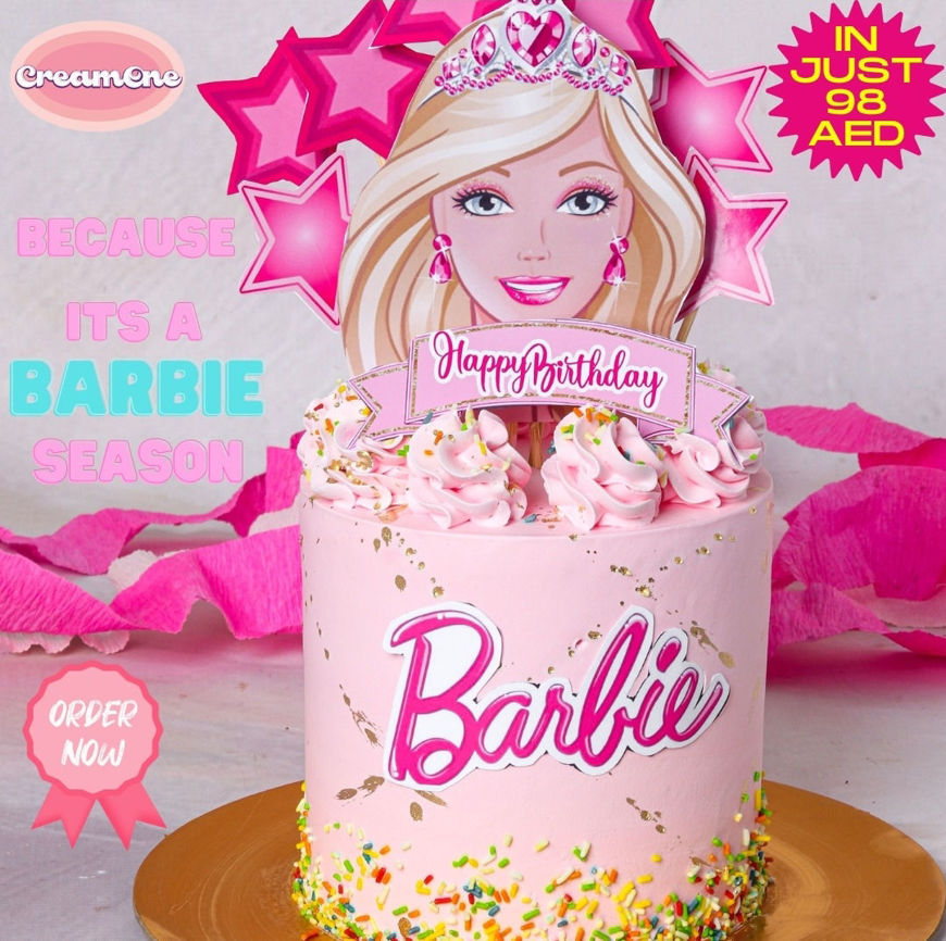 Picture of Cake for girls Barbie