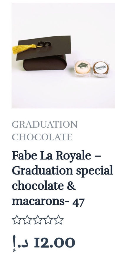 Picture of Graduation Chocolate