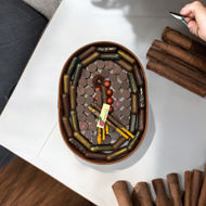 Picture of Round Chocolate Tray