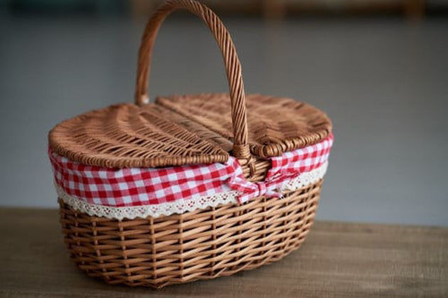 Picture of Wicker baskets for special hospitality