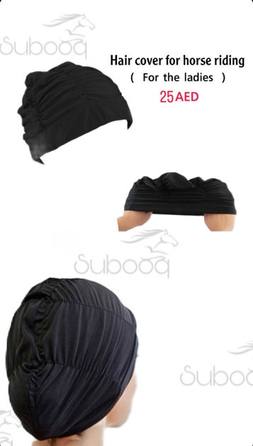 Picture of hair cover for horse riding