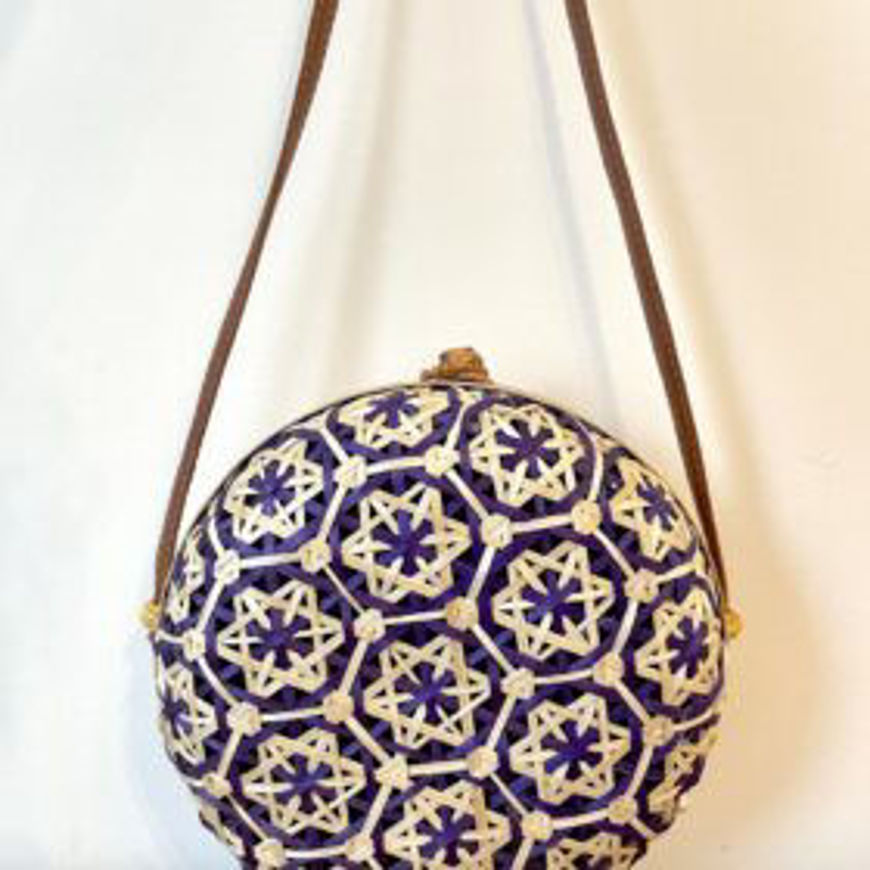 Picture of Colorful straw bag