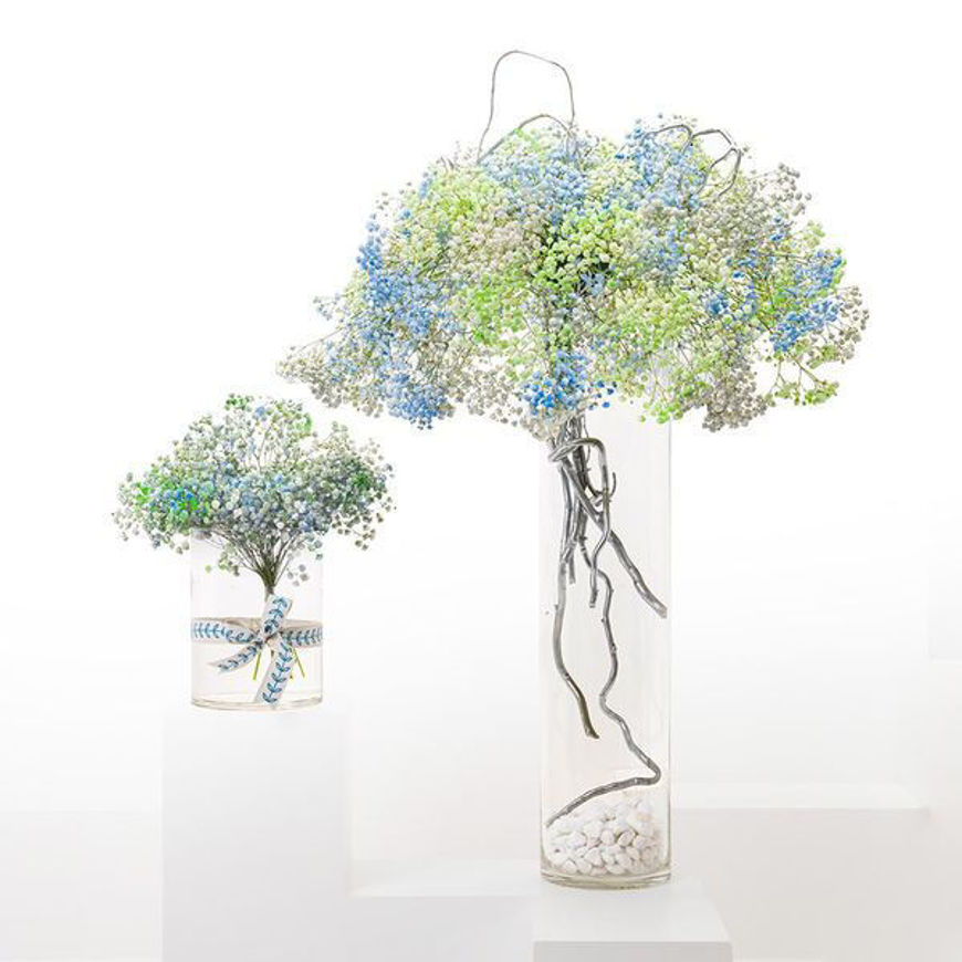 Picture of gypsophilia vase set