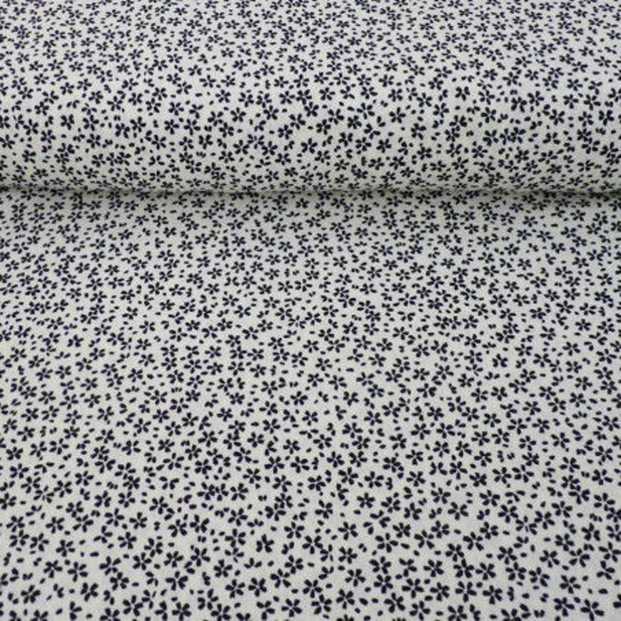 Picture of Chirimen fabric with small black cherry