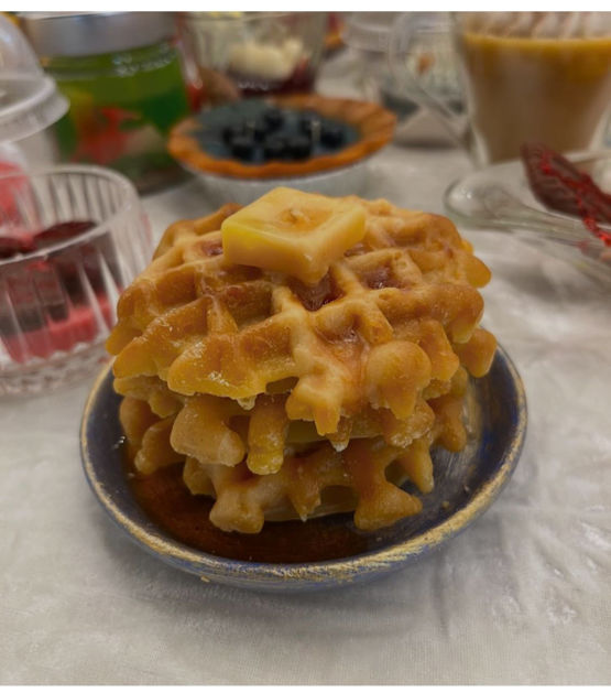 Picture of Candle with the scent of waffle