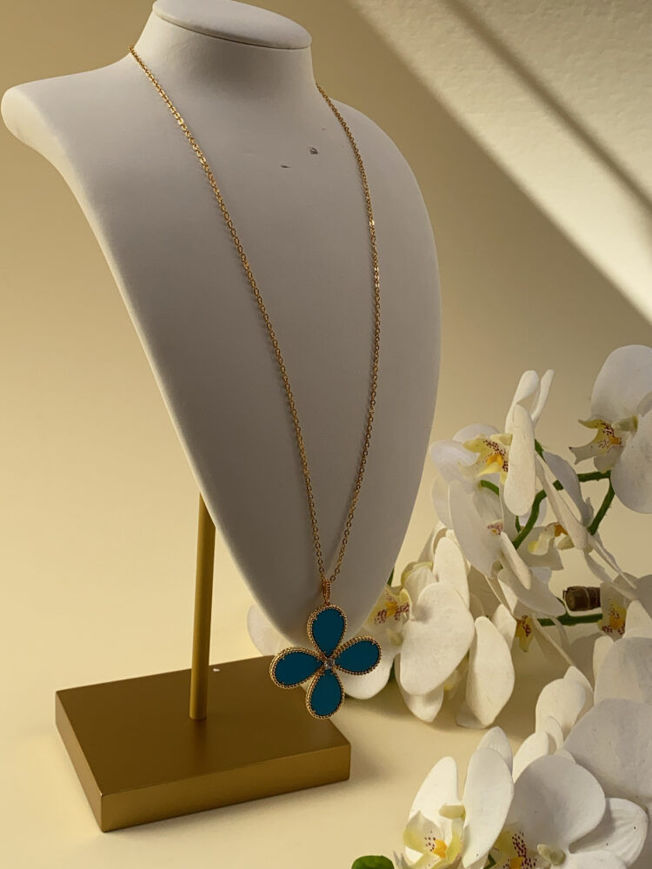 Picture of BLOOM – TURQUOISE LONG NECKLACE