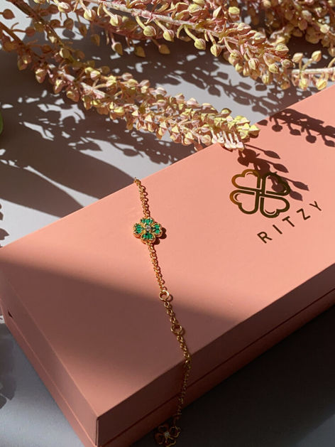 Picture of Rosé – Baby malachite bracelet