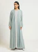 Picture of Light blue basic abaya from Tilal Femina