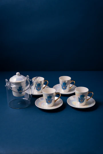 Picture of  Teapot Set 9 Pcs