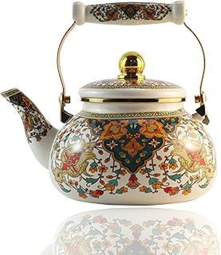 Picture of Enameled tea kettle6