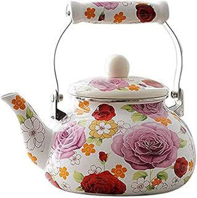 Picture of Enameled tea kettle16