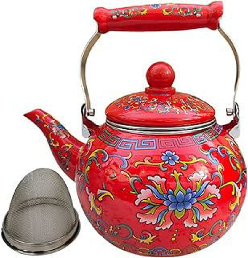 Picture of Enameled tea kettle19