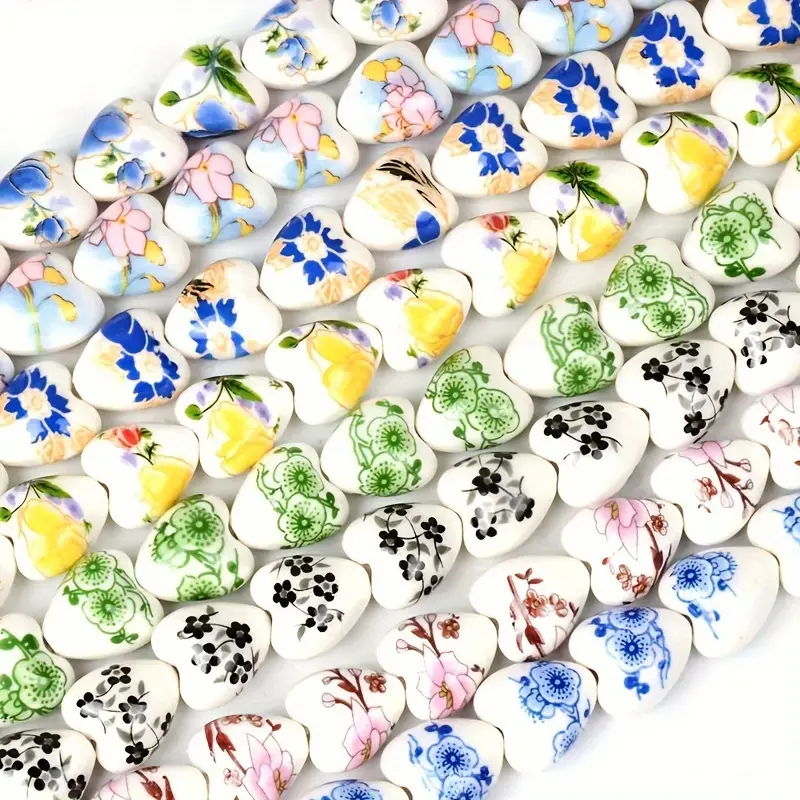 Picture of  Mix Colors Handmade Porcelain Beads